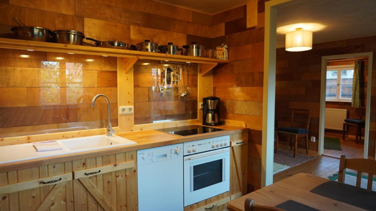 Huette Mit Herz Im Harz Meisdorf Exterior foto