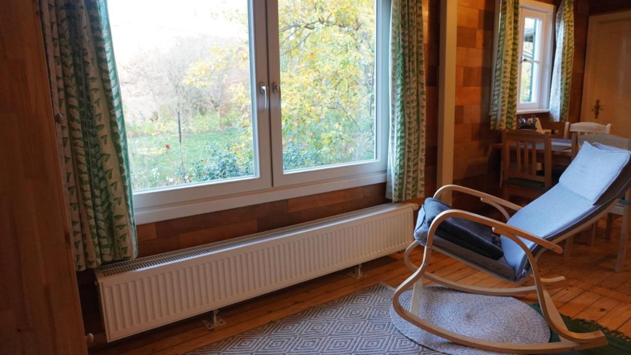 Huette Mit Herz Im Harz Meisdorf Exterior foto