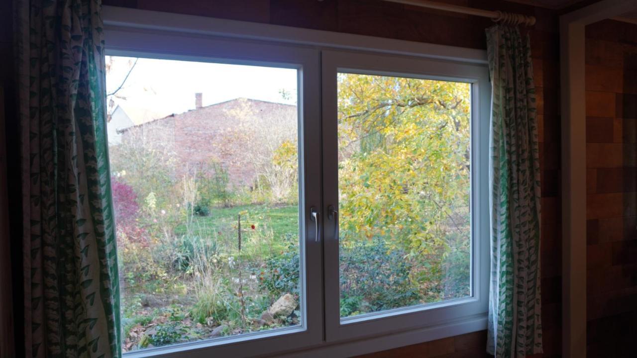 Huette Mit Herz Im Harz Meisdorf Exterior foto
